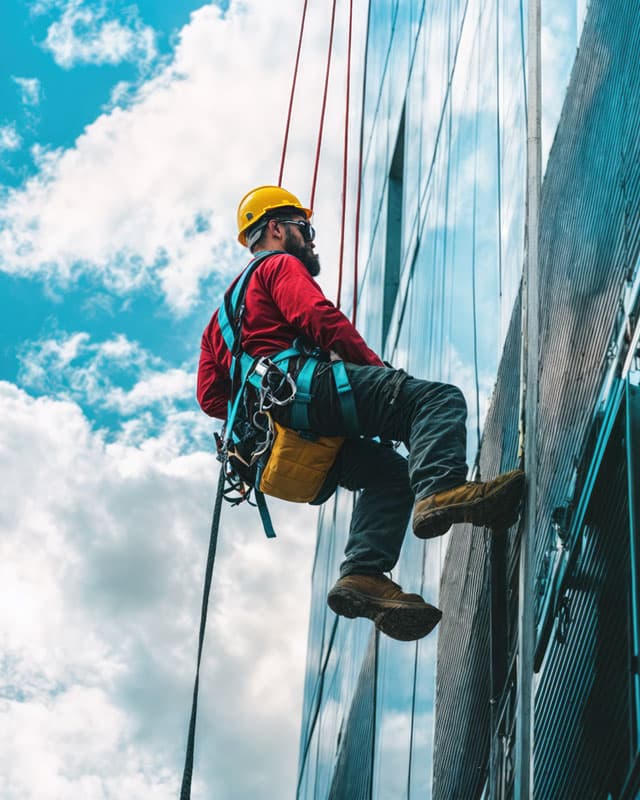 Sus especialistas en trabajos verticales en A Coruña